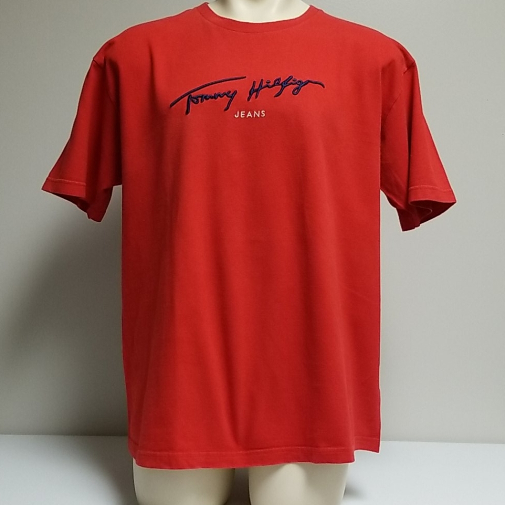 Tommy Hillfiger red T-shirt pullover